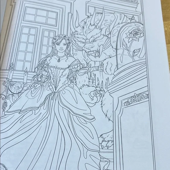 #0932+ Fairy Tales Coloring Book by Selina Fenech - Picture 5 of 16